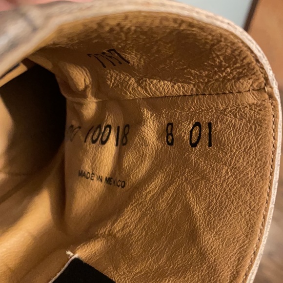 Cool Matisse fringe rugged cowboy boots, leather - Picture 10 of 14